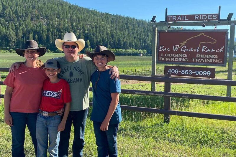 Vacation Adventures with Family at Bar W Guest Ranch in Montana