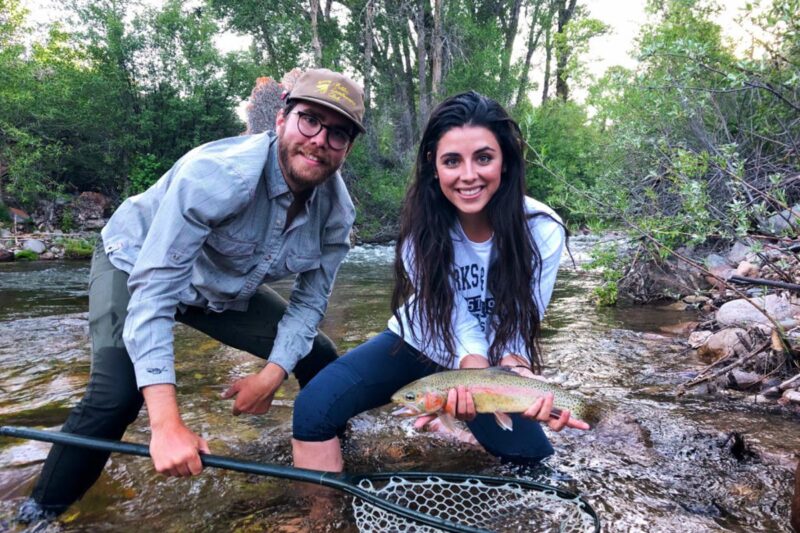 River Fly Fishing at CM Ranch in Wyoming