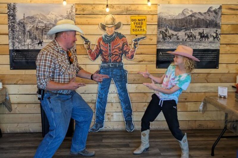 Acting family fun in the Canadian Rockies at Banff Trail Riders in Banff, British Columbia, CA