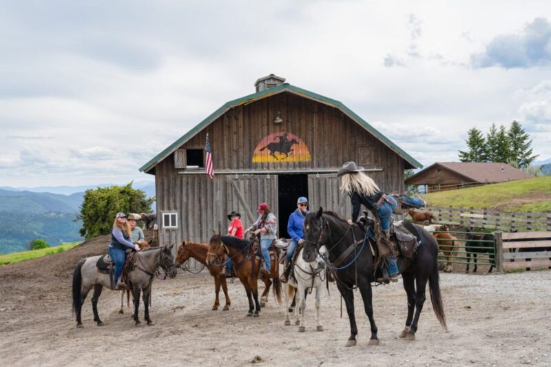 Let's Horseback Ride at Bull Hill Guest Ranch in Washington