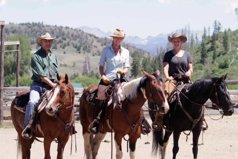 Horseback Riding at C Lazy U in Colorado