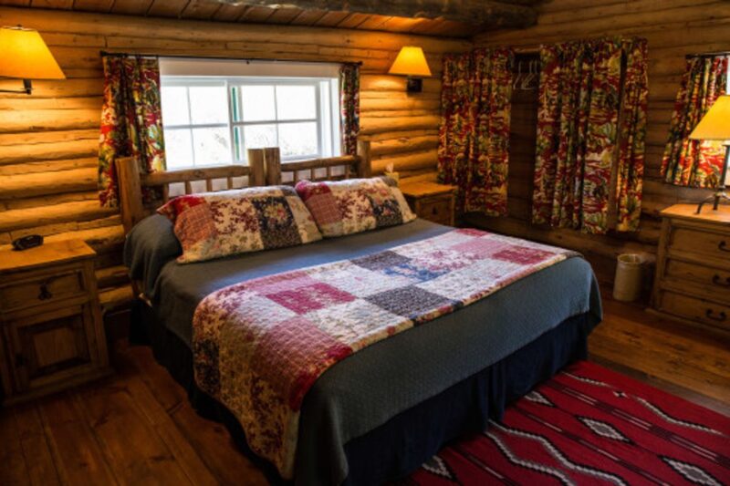 Cabin Lodging at CM Ranch in Wyoming