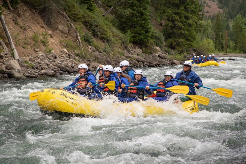 Whitewater Rafting at Blackwater Creek Ranch in Wyoming