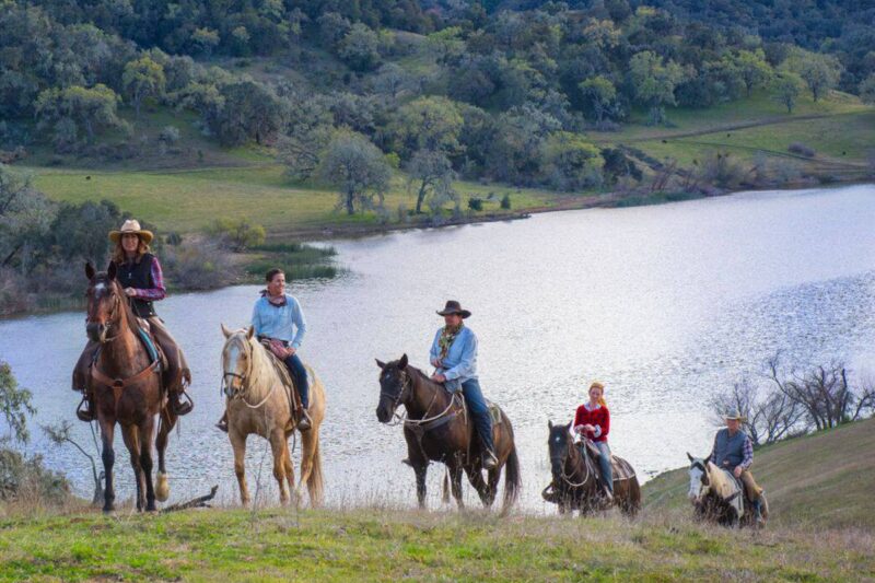 Lovely Horseback Riding at Alisal Ranch in California