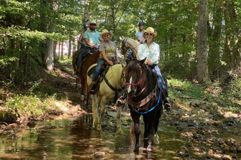 Trail Riding at A Tennessee Horse Guest Ranch