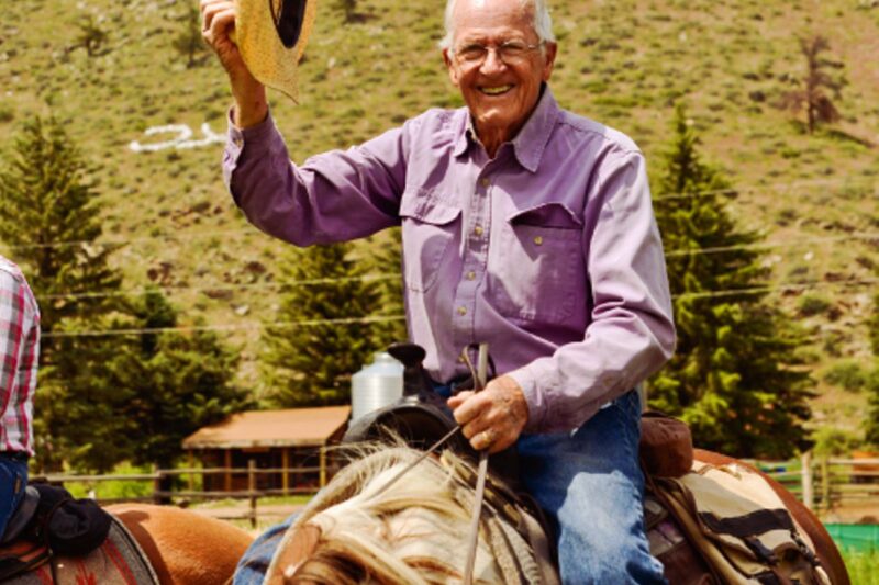 Horseback Riding at Cherokee Park Ranch in Colorado-Horsebackride-Grandparents