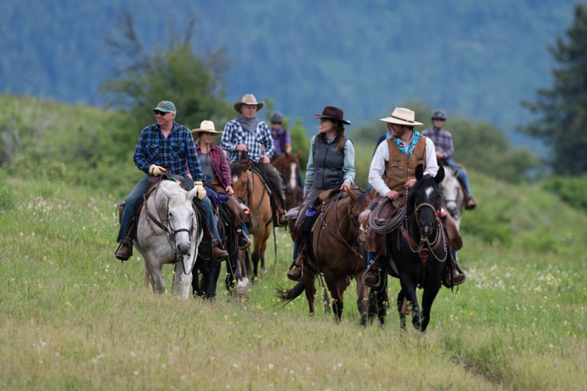 Horseback Riding at Bull Hill Guest Ranch in Washington