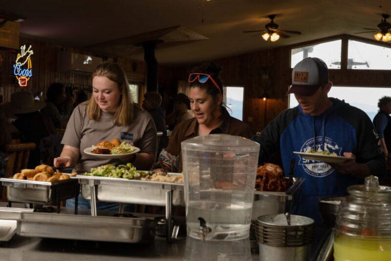 Meals at Bull Hill Guest Ranch in Washington