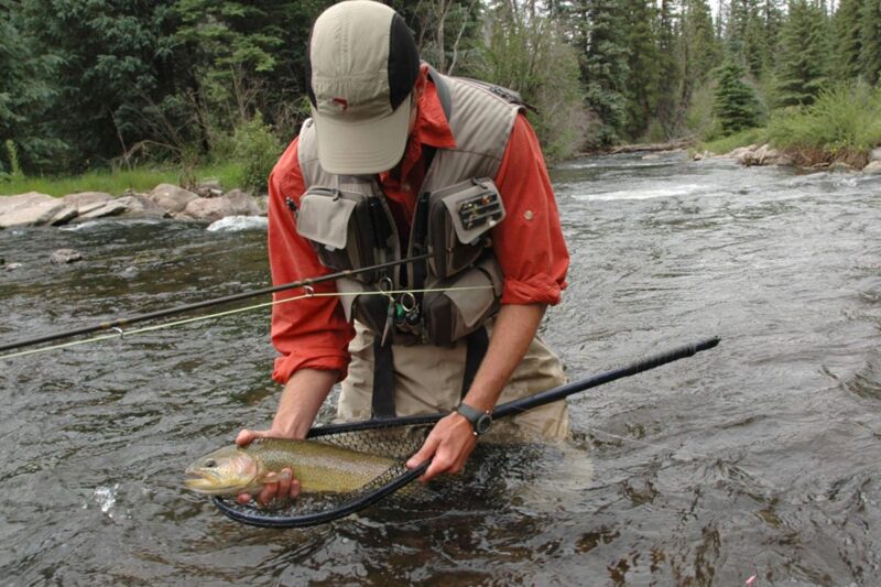 Trout Fly Fishing at 4UR Ranch in Colorado