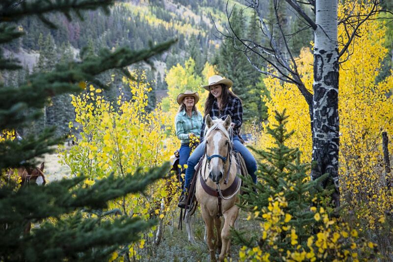 Beautiful Horseback Riding at 4UR Ranch in Colorado