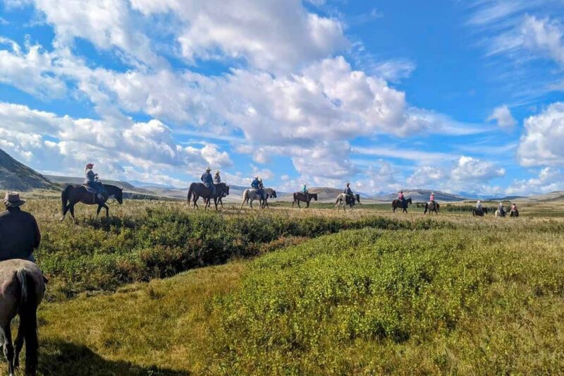 Horseback Riding at Bar W Guest Ranch in Montana