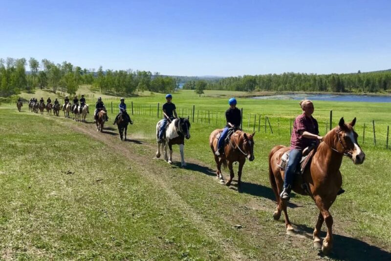 Flying U Ranch in 70 Mile House, BC Canada